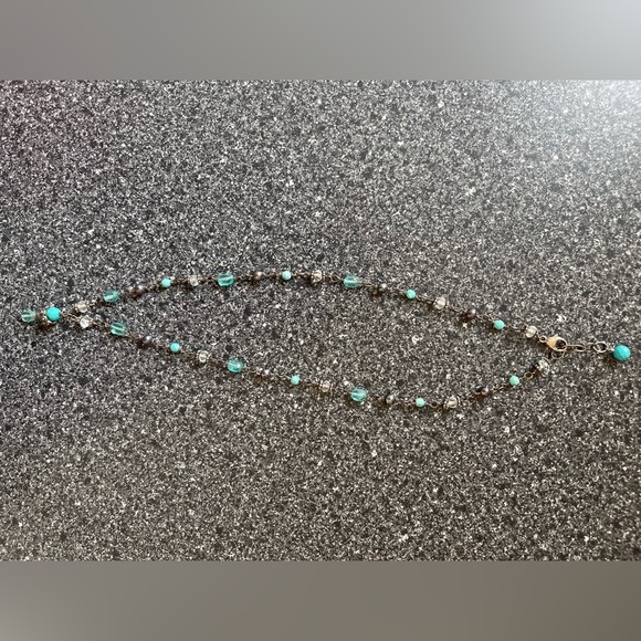 Glass bead, choker necklace - Picture 4 of 4
